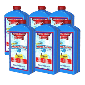 6 Litros de MENOS CLORO