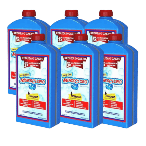 6 Litros de MENOS CLORO