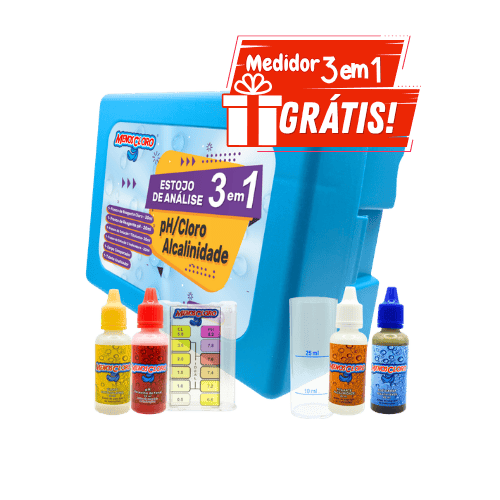 1 Litro de MENOS CLORO + 1 Estojo 3 em 1 completo e GRÁTIS - Imagem 2