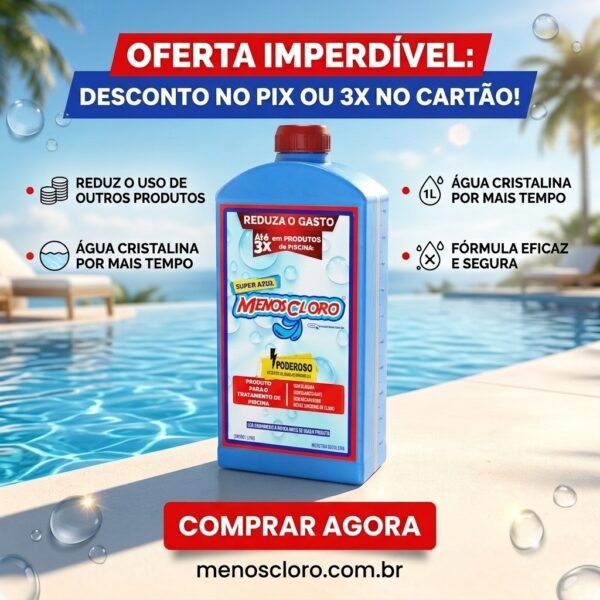 1 Litro de MENOS CLORO